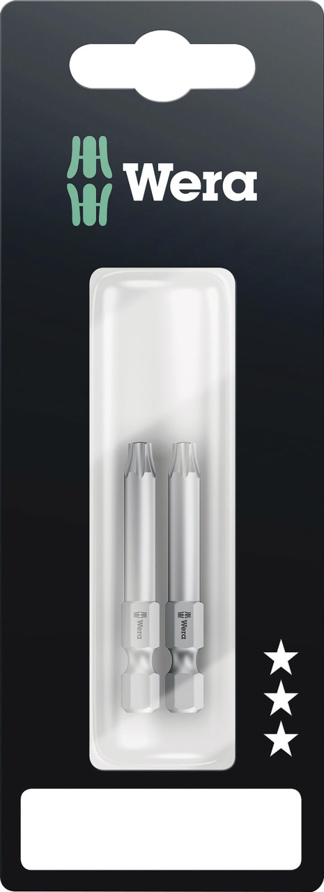 Wera Bit-Set 867/4 Z SB TX 2-teilig 15 x 50 mm von Wera