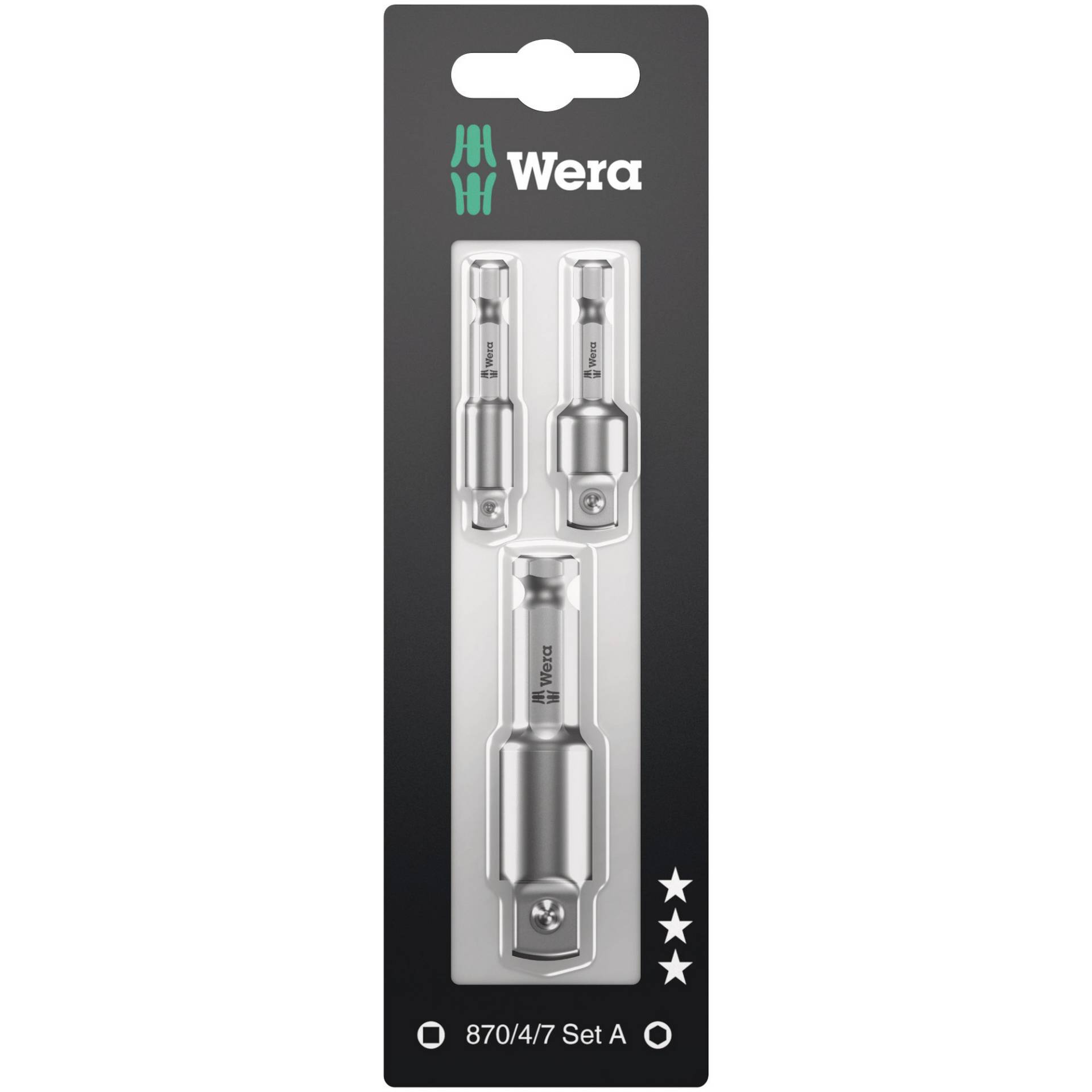 Wera Bit-Set '870/4/7 Set A SB' 3-teilig Wera Bit-Set '870/4/7 Set A SB' 3-teilig von Wera