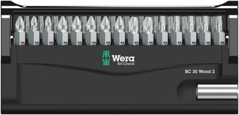 Wera Bit-Set Bit-Check 30 Wood 2 SB 30-teilig von Wera