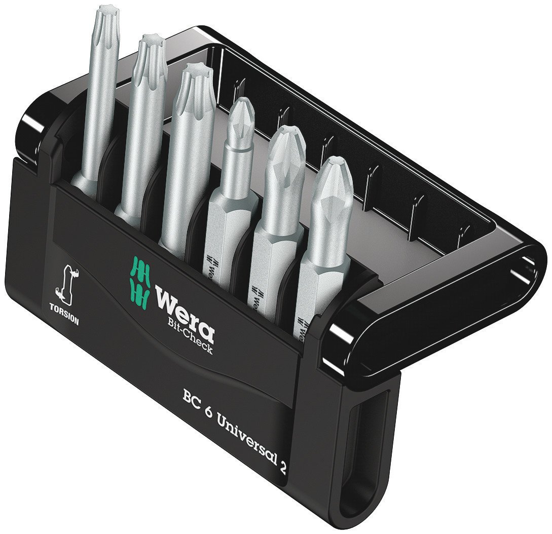 Wera Bit-Set Bit-Check 6 Universal 2 SB 6-teilig Wera Bit-Set Bit-Check 6 Universal 2 SB 6-teilig von Wera