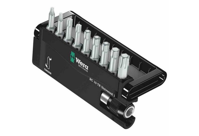 Wera Bit-Set Bit-Set 10 Stück Schrauberbit Bohrmaschine Schraubendreher Schrauben W von Wera