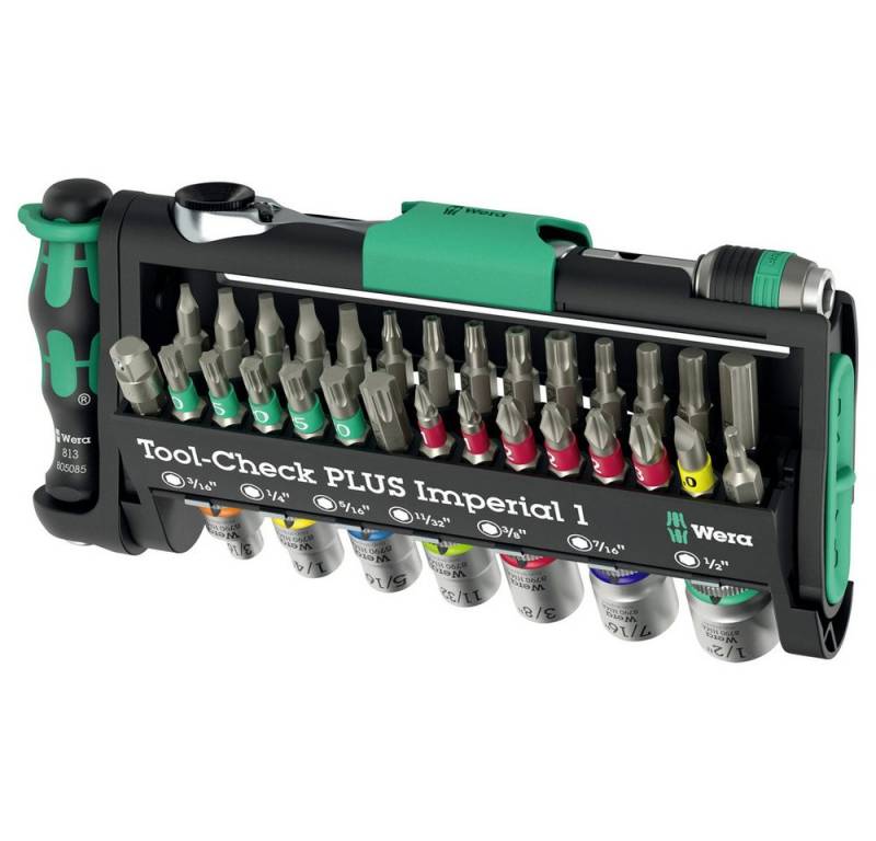 Wera Bit-Set Wera Tool-Check PLUS Imperial 1 05049060001 Torq-Bit 39teilig von Wera