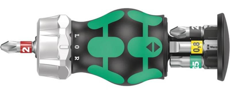 Wera Bitsatz Magazin RA2 - Kraftform Kompakt Stubby von Wera