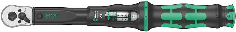 Wera Click Torque C 1 05075620001 Drehmomentschlüssel Umschaltknarre Werkzeug B-Ware von Wera