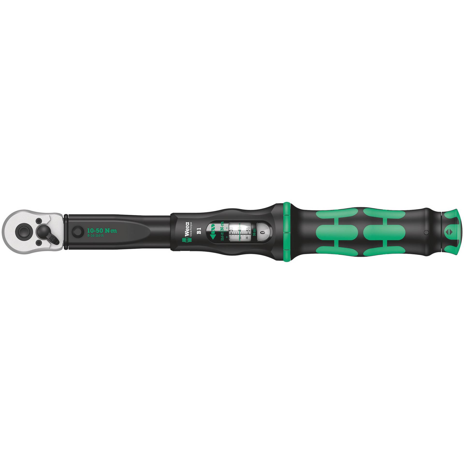 Wera Drehmomentschlüssel 'Click-Torque B1' mit Umschaltknarre 3/8" 10-50 Nm Wera Drehmomentschlüssel 'Click-Torque B1' mit Umschaltknarre 3/8" 10-50 Nm von Wera