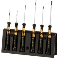 Wera Elektronik-Schraubendreher-Sortiment ESD, Schlitz und Phillips, 6-teilig Wera Elektronik-Schraubendreher-Sortiment ESD, Schlitz und Phillips, 6-teilig von Wera