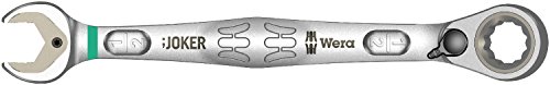 Wera Joker Switch Maul-Ringratschen-Schlüssel, zöllig, umschaltbar, 1/2 Zoll x 171 mm, Türkis, 05020078001 von Wera