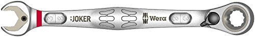 Wera Joker Switch Maul-Ringratschen-Schlüssel, zöllig, umschaltbar, 3/8 Zoll x 159 mm, Rot, 05020076001 von Wera