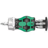 Magazin-Schraubendreherhalter mit 1/4 Zoll Bits mit Ratsche und Magnet, Typ: 3 - Wera Magazin-Schraubendreherhalter mit 1/4 Zoll Bits mit Ratsche und Magnet, Typ: 3 - Wera von Wera