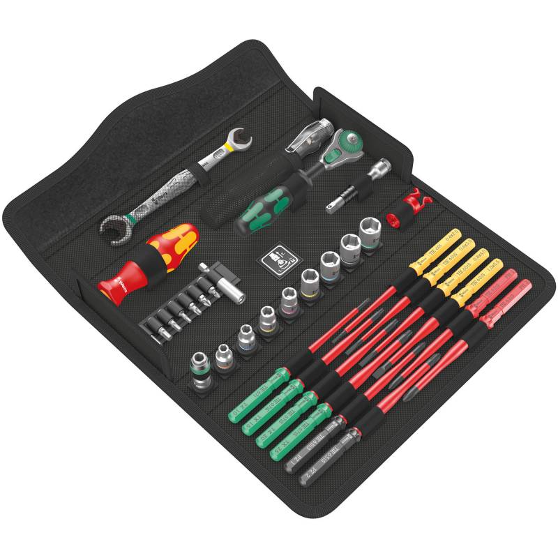 Wera Werkzeug-Set 'Kraftform Kompakt W 1 Wartung' 35-teilig von Wera