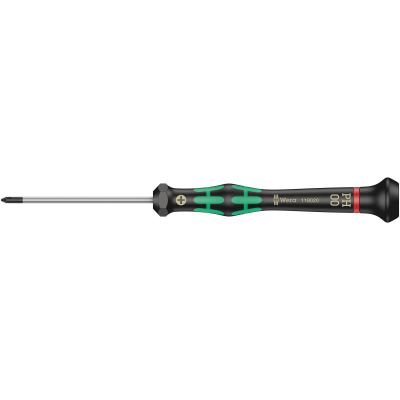Wera Kreuzschlitzschraubendreher 'Kraftform Micro' PH 00 x 60 mm von Wera