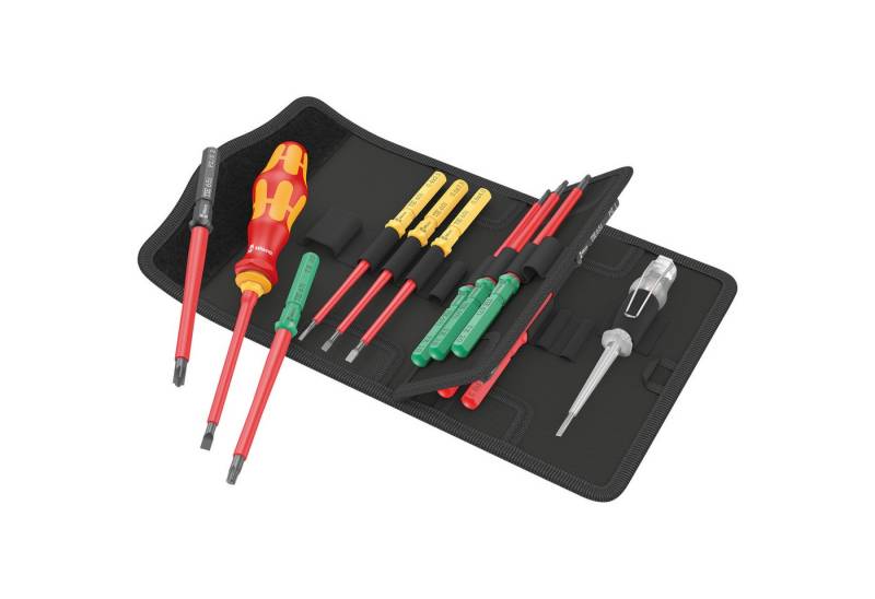 Wera Multitool Wera Kraftform Kompakt VDE 16 Universal 1 Tool, (inkl. Steckgriff, Phasenprüfer, VDE-Wechselklingen) von Wera