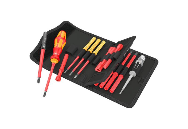Wera Multitool Wera Kraftform Kompakt VDE 18 Universal 1 Tool, (inkl. Steckgriff, Phasenprüfer, VDE-Wechselklingen) von Wera