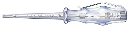 Wera Neon Phasenprüfer-Schraubendreher, Ges.L. 140 mm, Klingen L. 70 mm, Spitze 3mm, max. 250V Wera Neon Phasenprüfer-Schraubendreher, Ges.L. 140 mm, Klingen L. 70 mm, Spitze 3mm, max. 250V von Wera