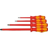 Wera Pozidriv-Schraubendreher-Satz, mit Kraftform-Heft, vollisoliert, 4-teilig Wera Pozidriv-Schraubendreher-Satz, mit Kraftform-Heft, vollisoliert, 4-teilig von Wera