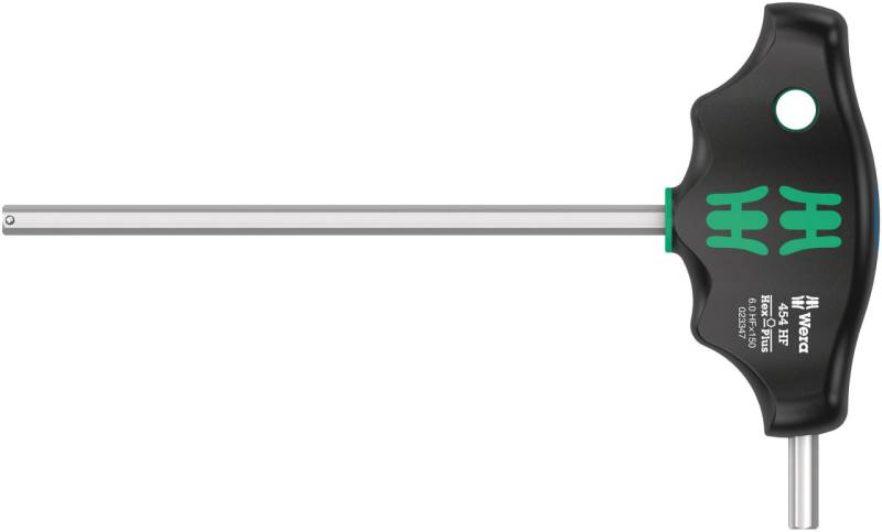 Wera Quergriff-Sechskantschraubendreher 454 HF Hex-Plus mit Bit-Halter 6 mm von Wera