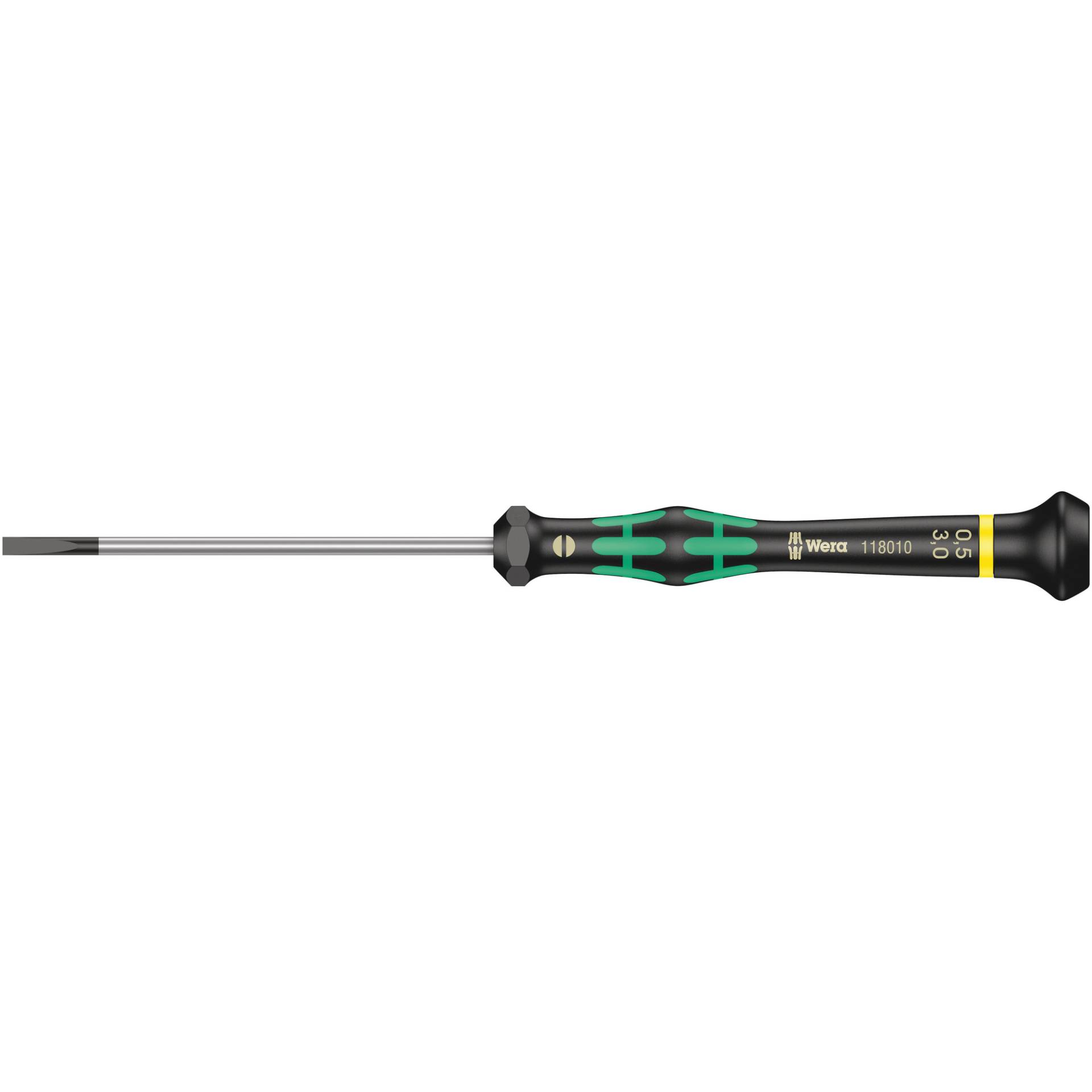 Wera Schlitzschraubendreher 'Kraftform Micro' 0,50 x 3 x 80 mm Wera Schlitzschraubendreher 'Kraftform Micro' 0,50 x 3 x 80 mm von Wera