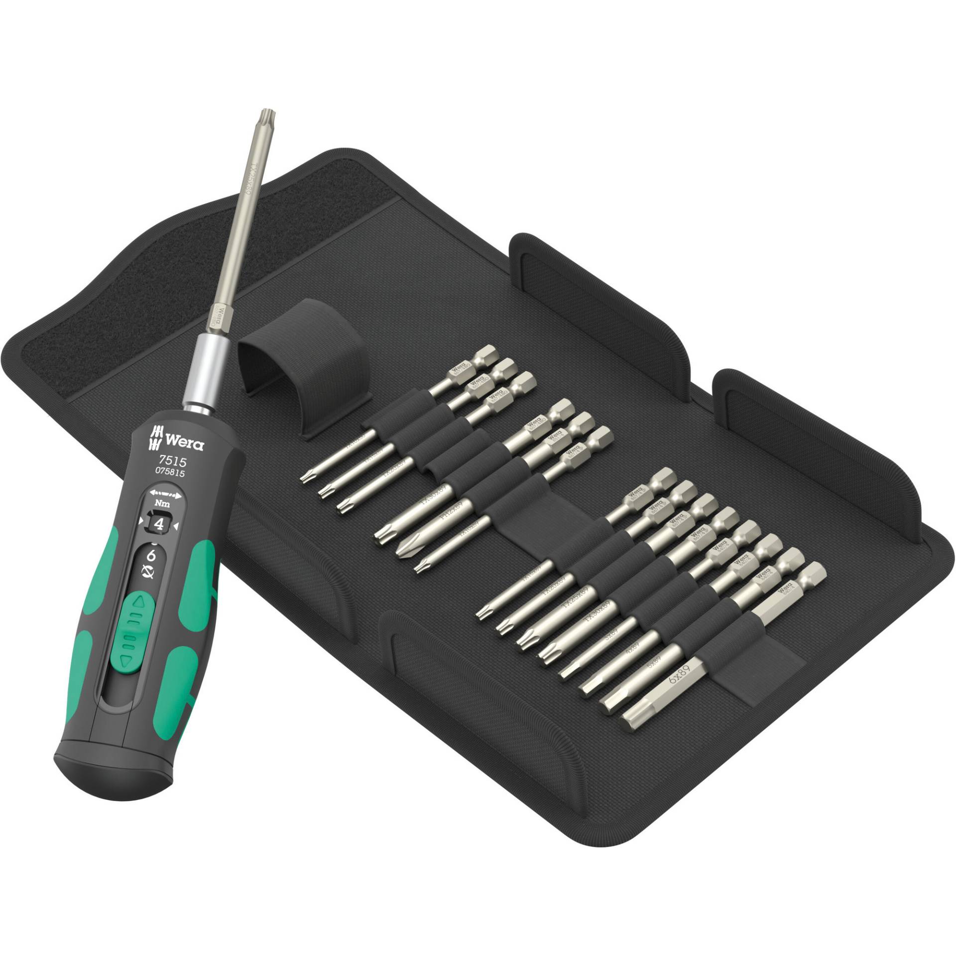 Wera Schraubendreher-Satz 'Kraftform Safe-Torque Speed Universal 1' 16-teilig Wera Schraubendreher-Satz 'Kraftform Safe-Torque Speed Universal 1' 16-teilig von Wera