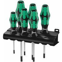 367/6 torx Schraubendrehersatz Kraftform Plus torx + Rack, 6-tlg. - Wera von Wera