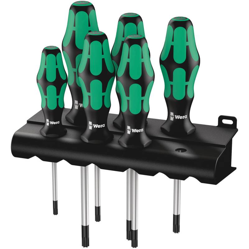 Wera Schraubendreher-Set 'Kraftform Plus 367/6' T 6-teilig von Wera