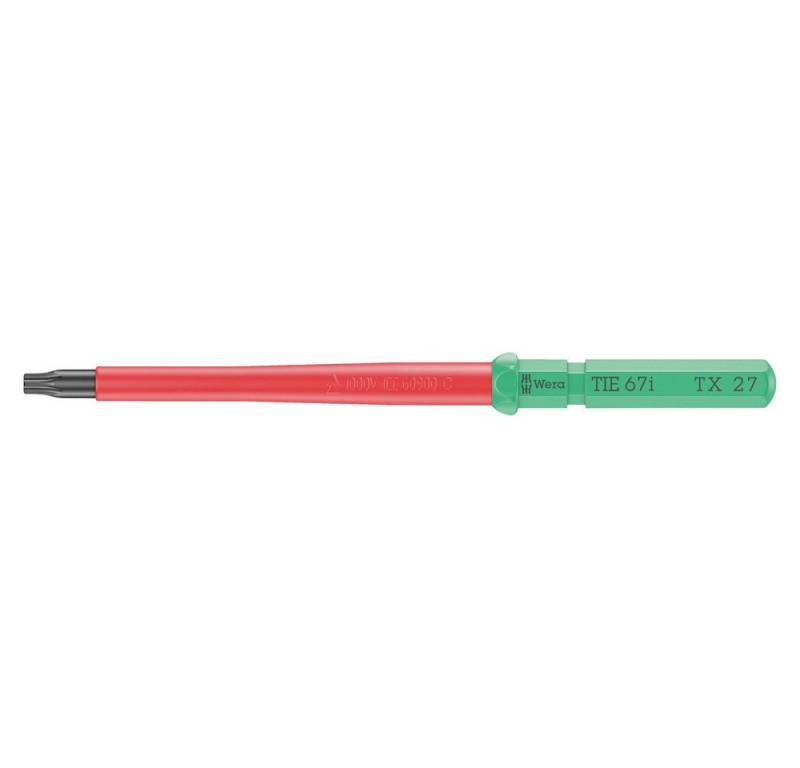 Wera Schraubendreher Wera Kraftform Kompakt VDE 67 i TX 27 x 157 mm TIE Elektriker TORX Wec von Wera