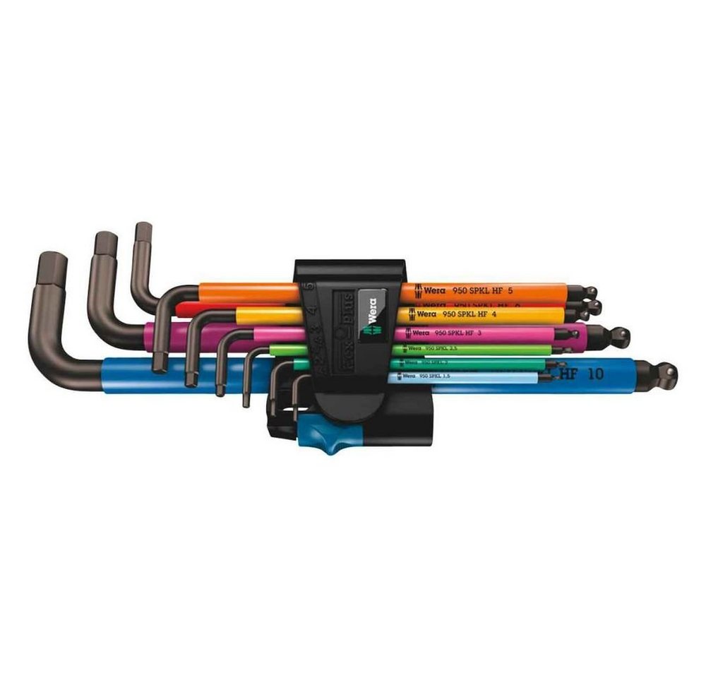 Wera Schraubendreher Wera Winkelschraubendreher -Satz 9tlg. Multicolor HF von Wera