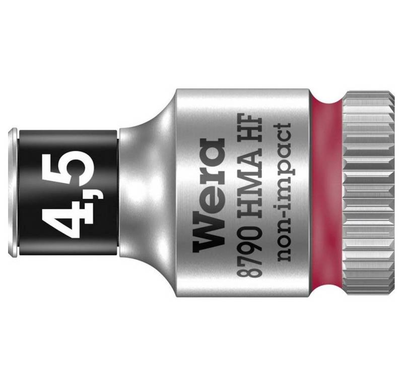 Wera Bit- und Steckschlüsselset Steckschlüsseleinsatz HF, 1/4″, SW 4.5 mm 05003718001 von Wera