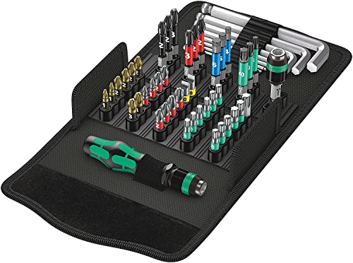 Wera 05057460001 Werkzeug-Set, Kraftform Kompakt 100, 52-teilig, Einheitsgröße Wera 05057460001 Werkzeug-Set, Kraftform Kompakt 100, 52-teilig, Einheitsgröße von Wera