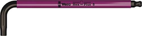 Wera 950 SPKL Winkelschlüssel Multicolour, metrisch, BlackLaser, Hex-Plus, 8.0 mm. pink, Wera 05022614001 Wera 950 SPKL Winkelschlüssel Multicolour, metrisch, BlackLaser, Hex-Plus, 8.0 mm. pink, Wera 05022614001 von Wera