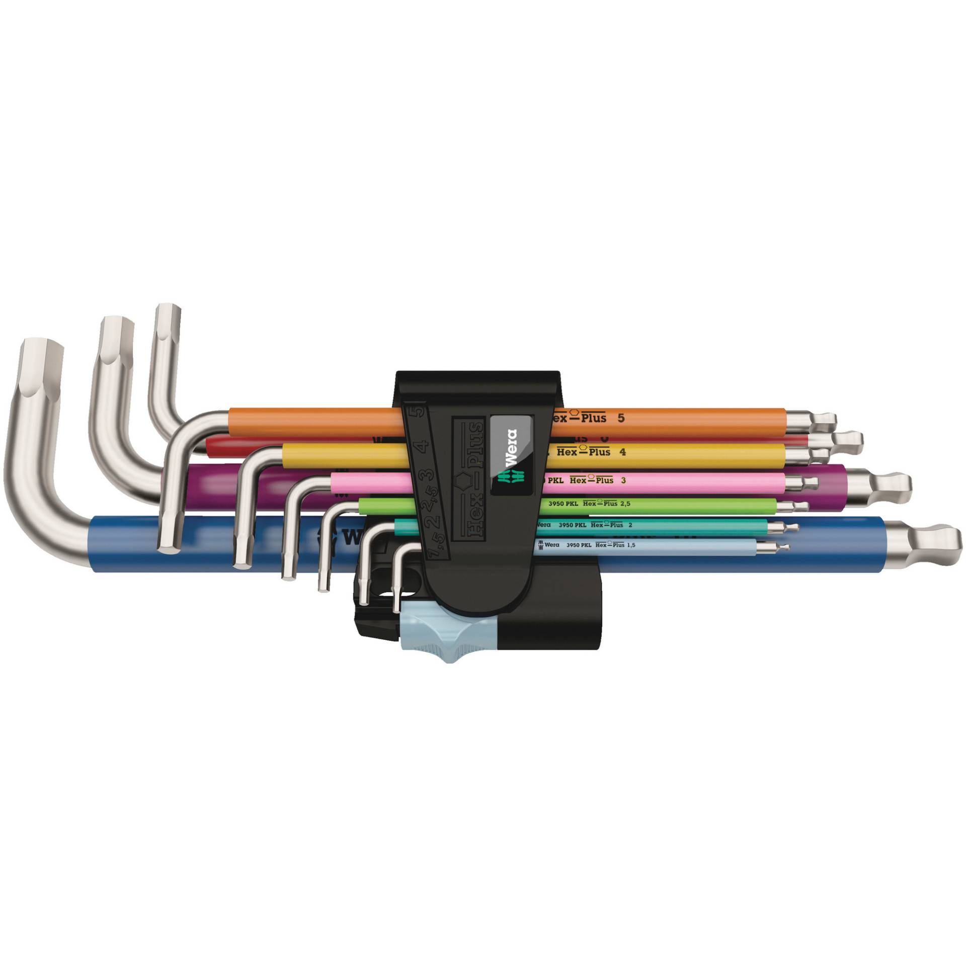 Wera Winkelschlüssel-Set '3950/9 Hex-Plus Multicolour' 9-teilig Wera Winkelschlüssel-Set '3950/9 Hex-Plus Multicolour' 9-teilig von Wera