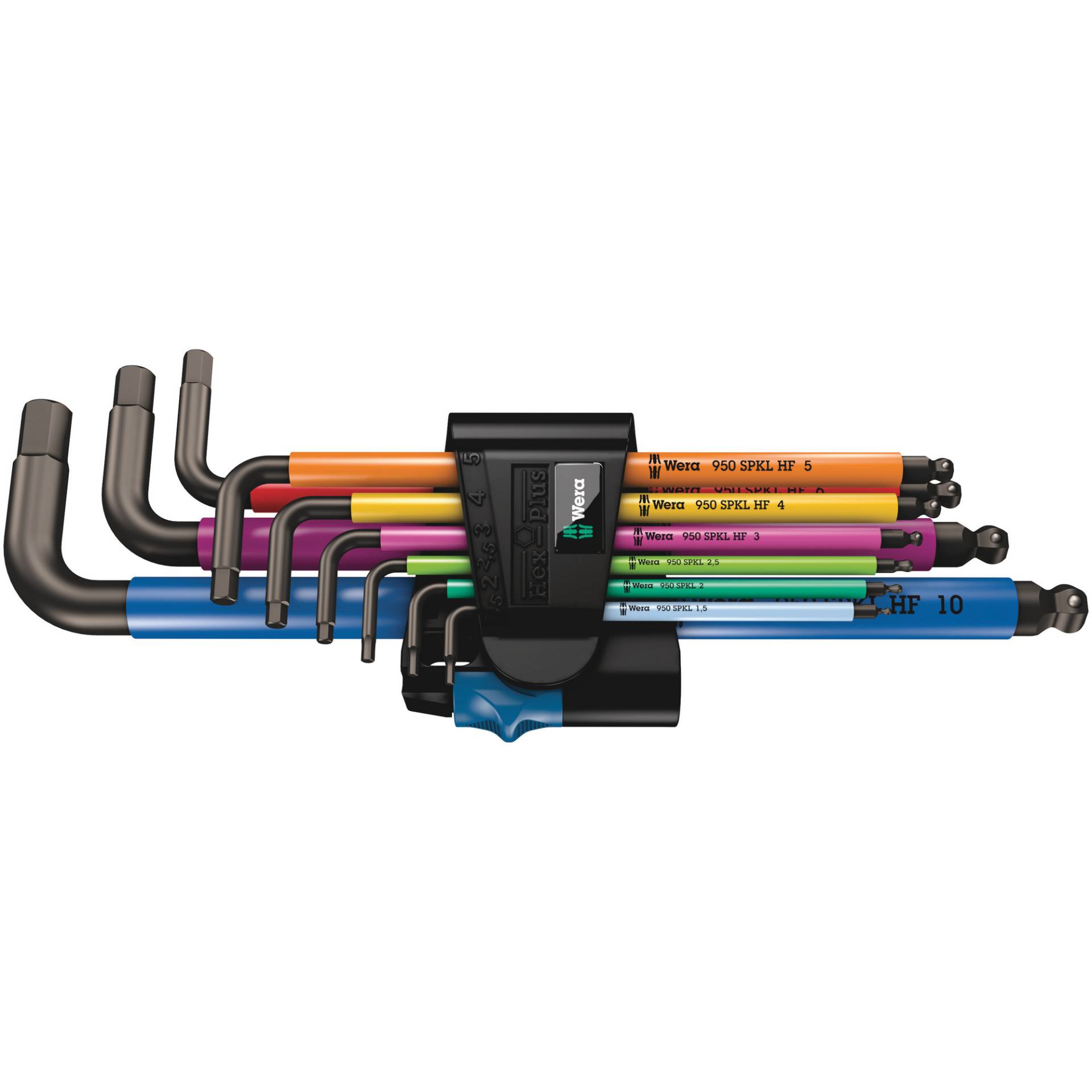 Wera Winkelschlüssel-Set '950/9 Hex-Plus Multicolour' SW, 9-teilig Wera Winkelschlüssel-Set '950/9 Hex-Plus Multicolour' SW, 9-teilig von Wera