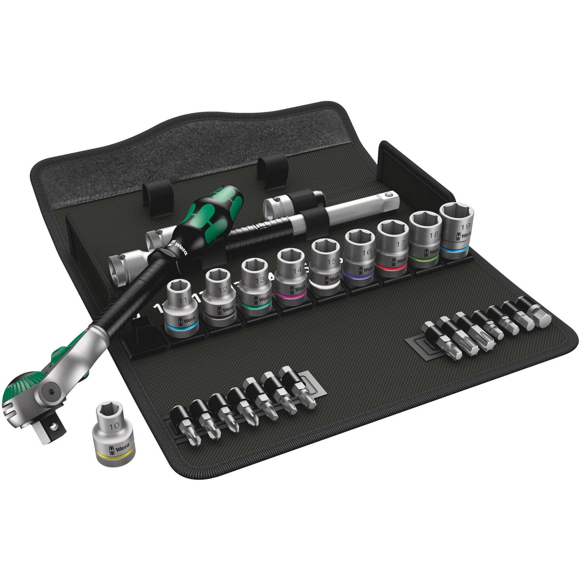 Wera Zyklop Knarrenschlüssel 1/2" Speed 8100 SC 6 SB Wera Zyklop Knarrenschlüssel 1/2" Speed 8100 SC 6 SB von Wera