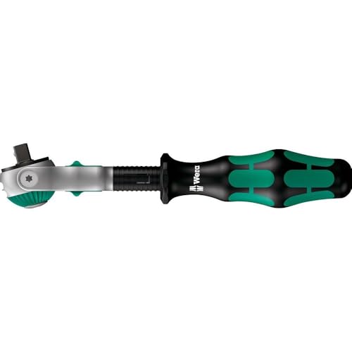 Wera Zyklop Speed-Knarre 8000 A mit 1/4"-Antrieb, 1/4 Zoll x 152 mm, 05003500001 von Wera