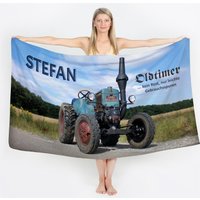Badetuch Mit Name, Lanz Bulldog, Oldtimer Alter Traktor, Landwirt, Handtuch Personalisiert Saunatuch Strandtuch Xxl, Führerschein Geburtstag Badetuch Mit Name, Lanz Bulldog, Oldtimer Alter Traktor, Landwirt, Handtuch Personalisiert Saunatuch Strandtuch Xxl, Führerschein Geburtstag von WerbetreffGera