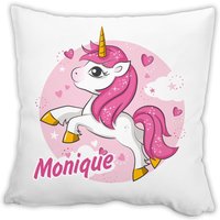 Einhorn Kissen Mit Name Personalisiert, Rosa Pink Namenskissen Für Mädchen, Schulanfang, Schultüte, Kinderzimmer Dekoration Kindergeburtstag Einhorn Kissen Mit Name Personalisiert, Rosa Pink Namenskissen Für Mädchen, Schulanfang, Schultüte, Kinderzimmer Dekoration Kindergeburtstag von WerbetreffGera