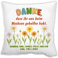 Kita Abschiedsgeschenk Kissen Mit Namen, Danke Dass Du Uns Beim Wachsen Geholfen Hast, Kindergarten Schule Abschluss, Geschenk Erzieherin Kita Abschiedsgeschenk Kissen Mit Namen, Danke Dass Du Uns Beim Wachsen Geholfen Hast, Kindergarten Schule Abschluss, Geschenk Erzieherin von WerbetreffGera