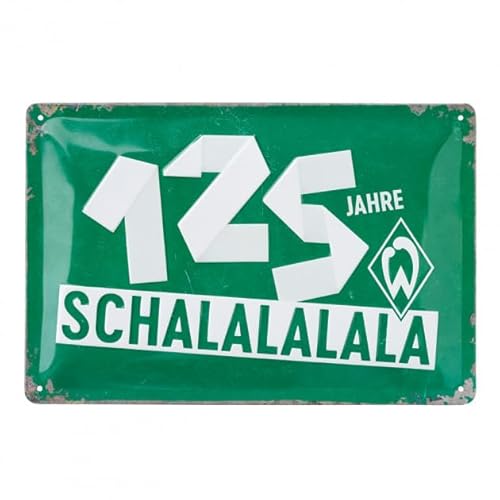 SV Werder Bremen Blechschild 125 Jahre SV Werder Bremen Blechschild 125 Jahre von Werder Bremen