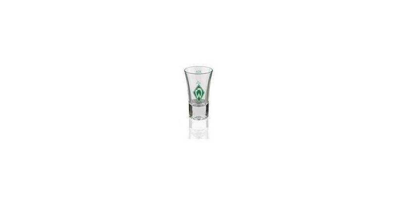 Werder Bremen Glas SVW Schnapsglas Raute von Werder Bremen