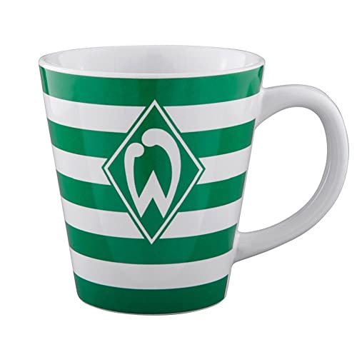 Werder Bremen Streifen Tasse (grün/weiss, one size) von Werder Bremen