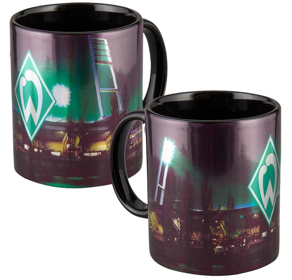 Werder Bremen Tasse SV Werder Bremen Tasse Stadion Metallic Werder Bremen Tasse SV Werder Bremen Tasse Stadion Metallic von Werder Bremen