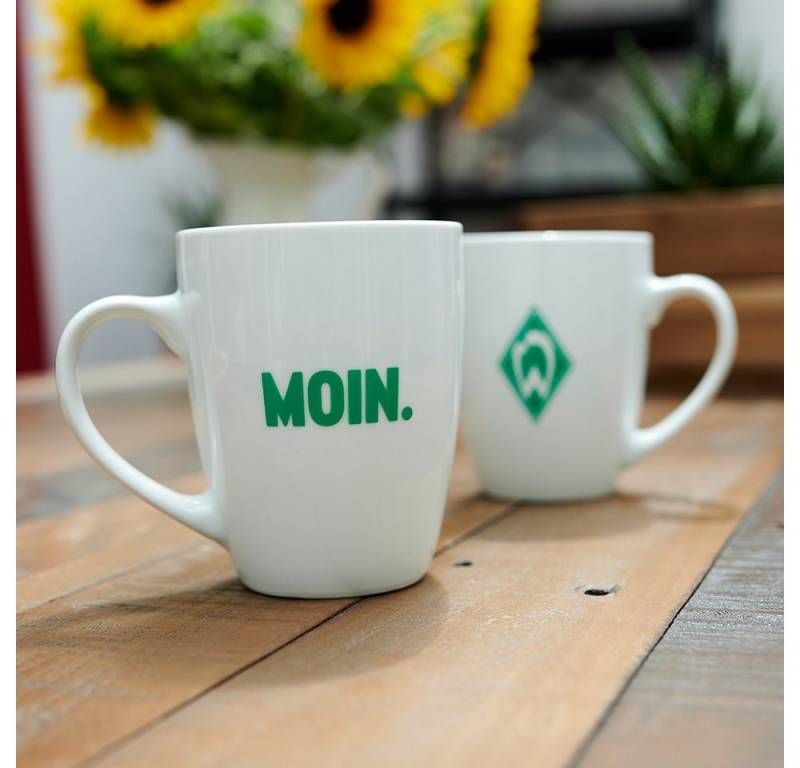 Werder Bremen Tasse SVW Tasse Moin Werder Bremen Tasse SVW Tasse Moin von Werder Bremen