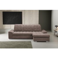 WERK2 Ecksofa Carmen, Sofa, Eckcouch mit Schlaffunktion, Bettkasten und Sitztiefenverstellung von Werk2