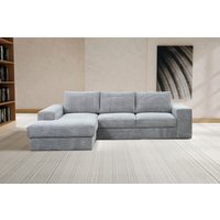 WERK2 Ecksofa Rozzana, in modischem Cord-Bezug von Werk2