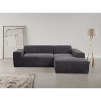 WERK2 Ecksofa "Zeus-L modern und zeitlos, Breite 253cm, bequemes Sofa", Curvy Trend Ecksofa mit urbaner Optik von Werk2