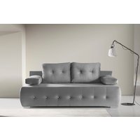 WERK2 Schlafsofa "Monaco Design Bettsofa, pflegeleichter Samtoptik Bezug, Breite 205cm" 2-Sitzer Schlafcouch mit Bettkasten & funkelnden Ziersteinchen WERK2 Schlafsofa "Monaco Design Bettsofa, pflegeleichter Samtoptik Bezug, Breite 205cm" 2-Sitzer Schlafcouch mit Bettkasten & funkelnden Ziersteinchen von Werk2