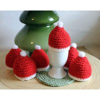 Eiermützen, Eierwärmer, Weihnachten, Tischdeko, Wichtelmützen Eiermützen, Eierwärmer, Weihnachten, Tischdeko, Wichtelmützen von WerkUndForm