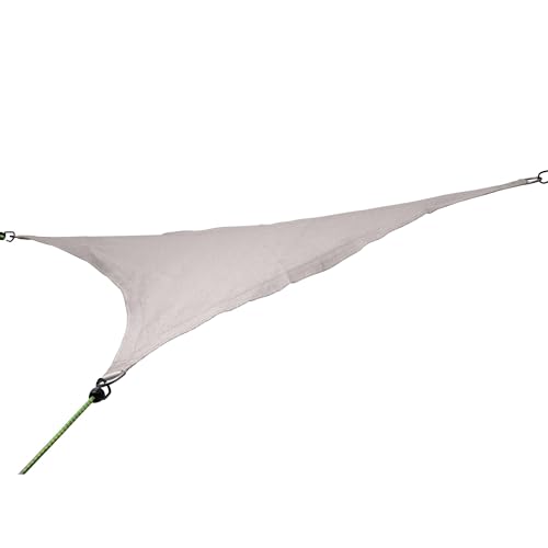 WerkaPro g/m2 11116 Sonnensegel mit durchbrochenem Blatt, 160 g/qm, Polyester, eckig, 3,6 m, für Balkon, Terasse und Garten von WerkaPro