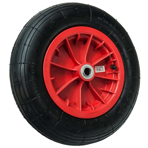 Aufblasbares Rad 14'' 360 x 85mm WERKA PRO Bohrung 20mm von WERKA PRO