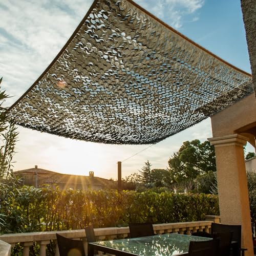 WerkaPro 10105 Sonnensegel aus Polyester, rechteckig, für Balkon, Terrasse und Garten von Werkapro