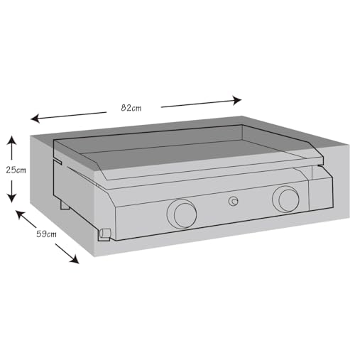 Werkapro Schutzhülle für Gasgrill, 82 x 59 x 25 cm, Grau von Werkapro